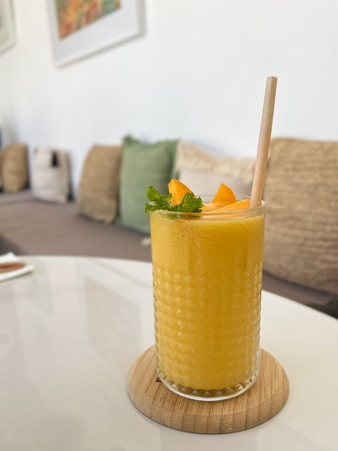 Recept voor: smoothie: Mango-ananas smoothie